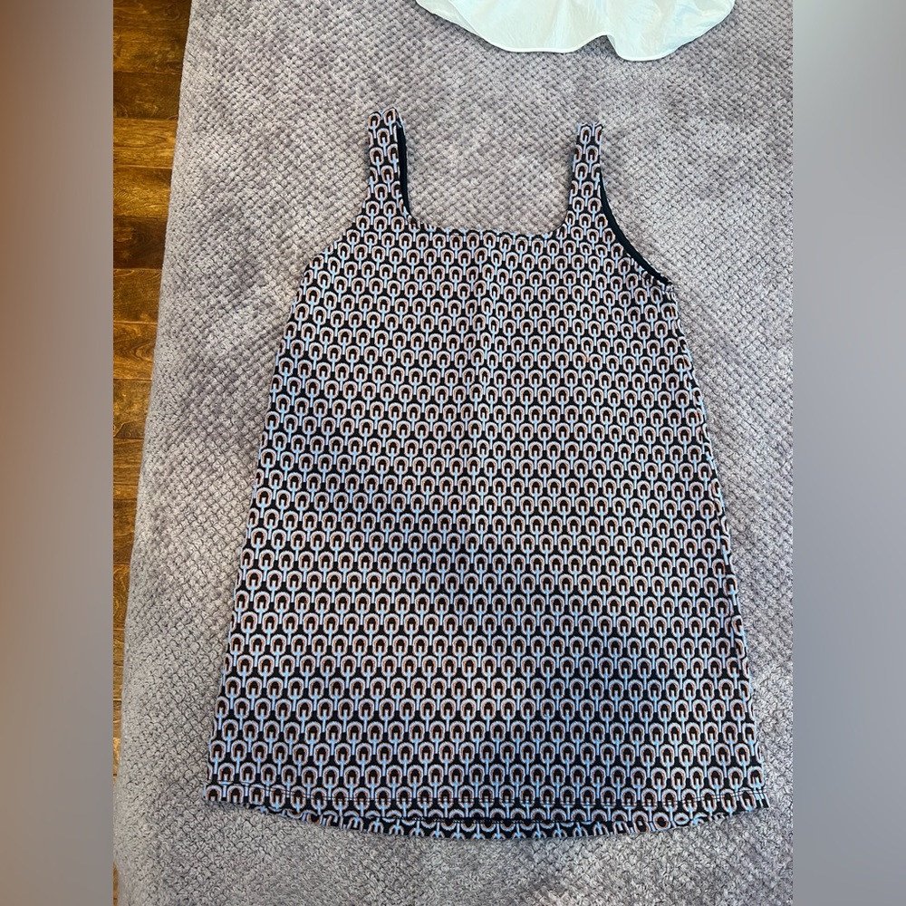 Zara Pattern mini dress